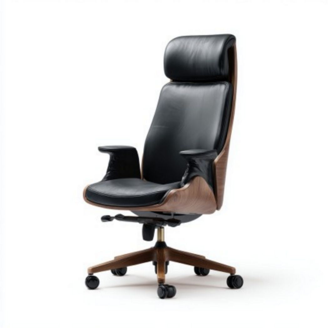 Bureau stoel van kunstleer voor thuiswerken - 120 x 60 x 80