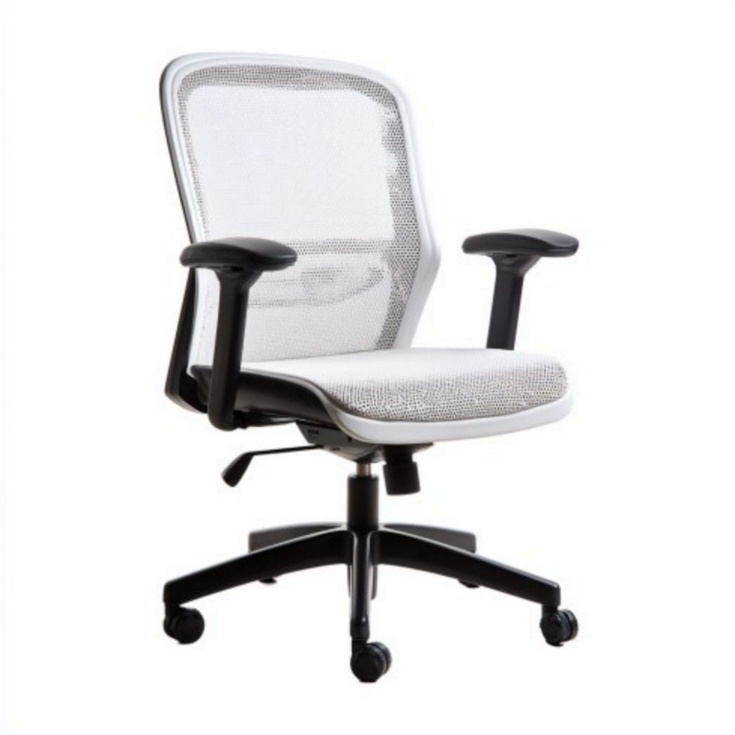 Bureaustoel met ademende mesh stof voor kantoor of thuis - 60 x 60 x 100