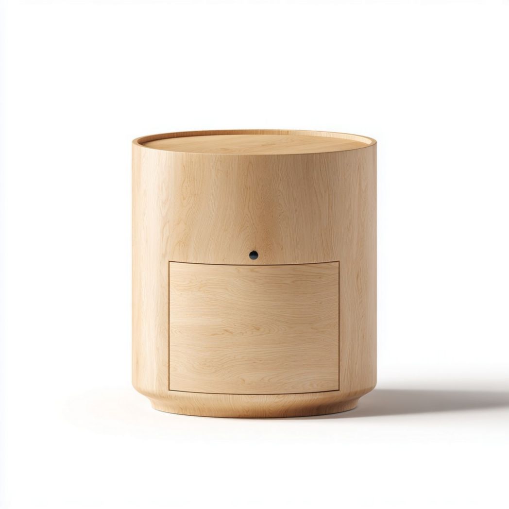 Opbergdoos van beukenhout voor diverse opslagbehoeften - 30 x 30 x 40