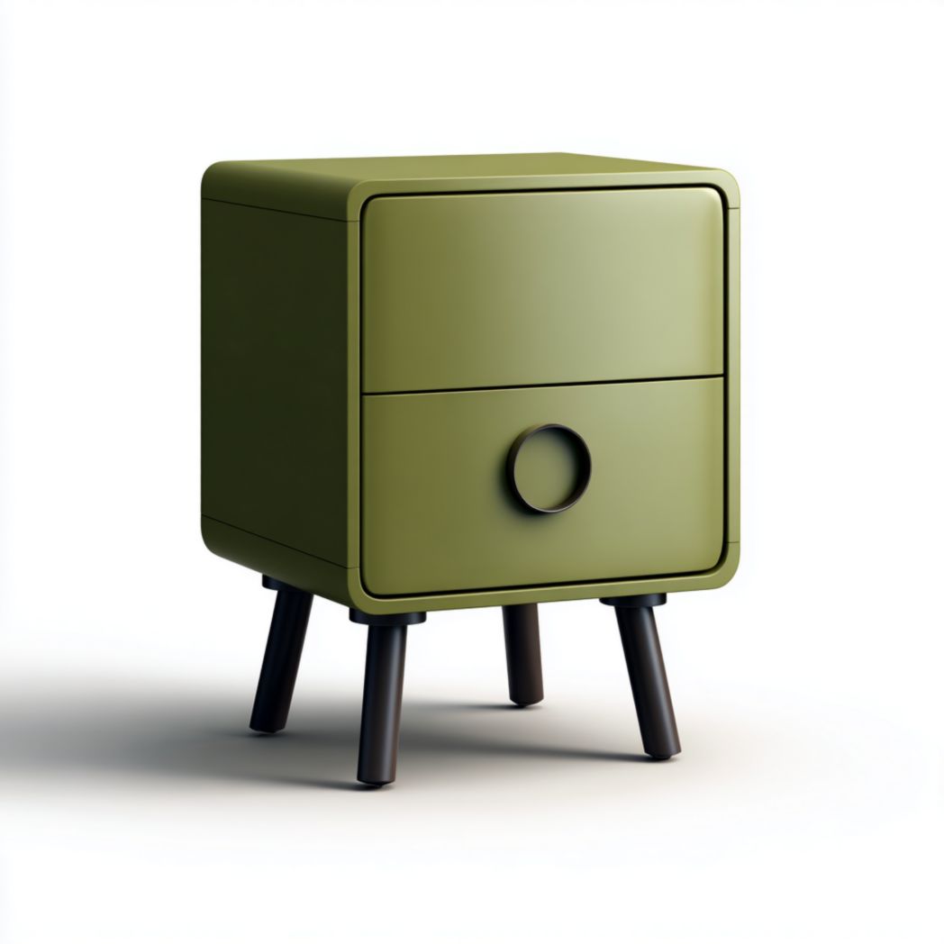 Nachtt kastje van kunststof voor de slaapkamer - 40 x 40 x 50