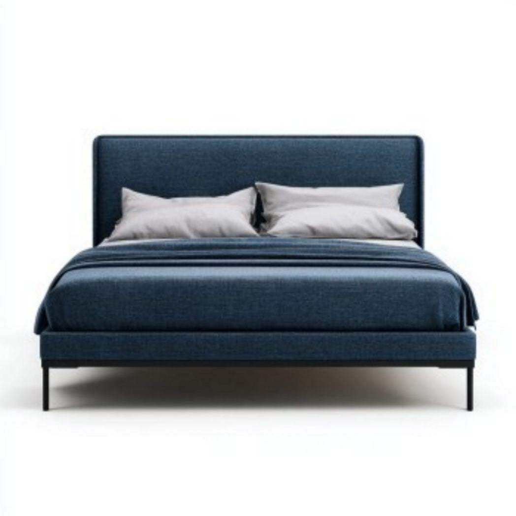 Bed van stof voor de slaapkamer - 196 x 152 x 100