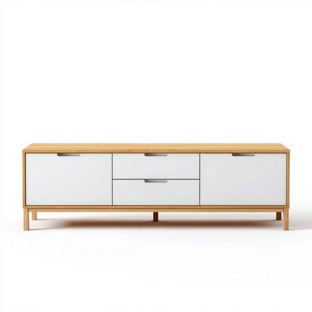 Dressoir van hout voor in de woonkamer - 120 x 40 x 50